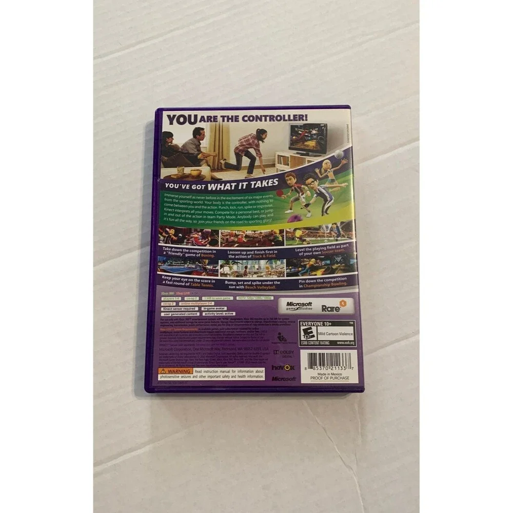 Xbox 360 Kinect Sports